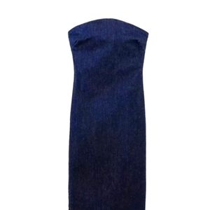 COPY - Strapless jean dress
